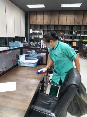 แม่บ้านทำความสะอาดประจำออฟฟิศแบบรายเดือน